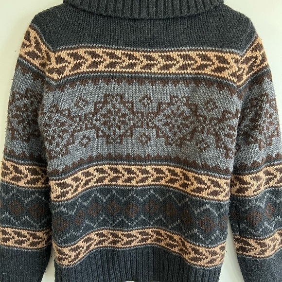 Eddie Bauer Collectibles Wool Blend Cardigan with Collar Holiday 2006 Collection - Picture 10 of 12